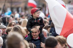 [VIDEO] Ulicami Warszawy przeszedł Narodowy Marsz Życia 2024