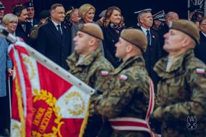 [VIDEO] Terytorialsi z Radomia na Centralnych Obchodach Narodowego Święta Niepodległości
