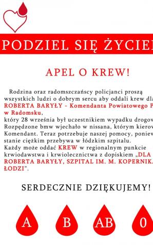 Potrzebna krew