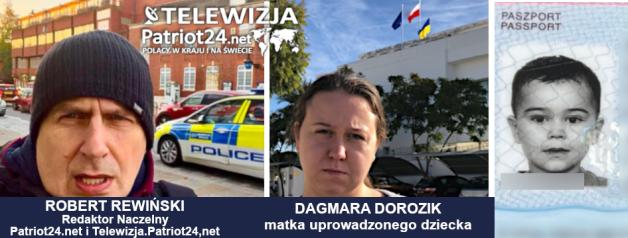 [VIDEO] LONDRES : Les diplomates polonais vont-ils coopérer avec la police britannique pour récupérer un enfant polonais de 3 ans enlevé du Royaume-Uni vers la Tunisie ?