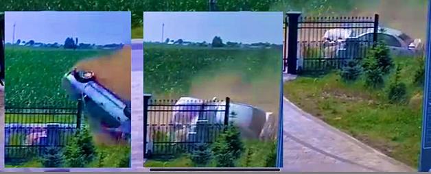 [VIDEO] Areszt za usiłowanie zabójstwa przy użyciu samochodu